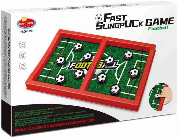 TOYICO Fast Slingpuck Football Game For Kids Indoor Board game