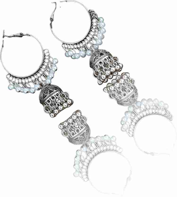 Flipkart Buy Hello Joy Hello Joy Jhumka Earrings for Women Girls Alloy Jhumki Earring Online at Best Prices in India