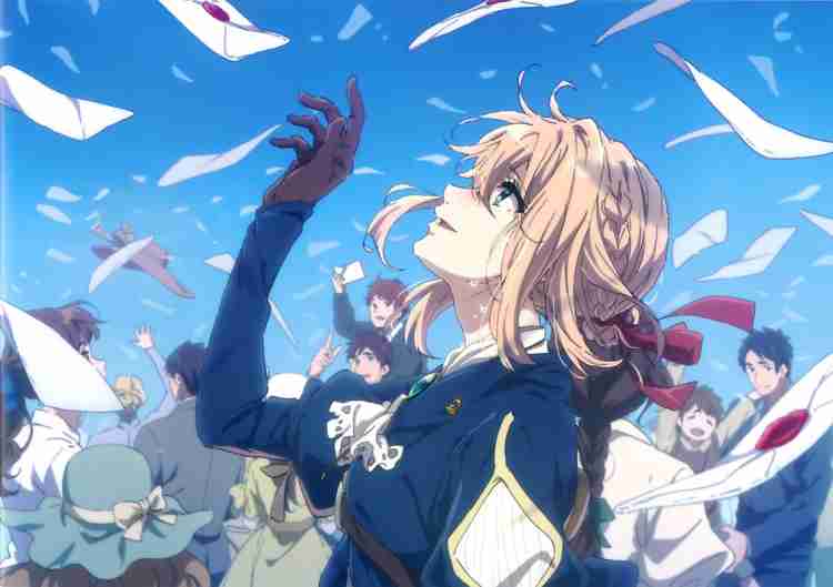 Anime Violet Evergarden Gilbert Bougainvillea Violet Evergarden Character  Matte finish Poster Paper Print - Animation & Cartoons posters in India -  Buy art, film, design, movie, music, nature and educational  paintings/wallpapers at