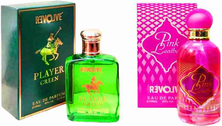 Buy Revolve Player Green pink Leather Combo Eau de Parfum 200