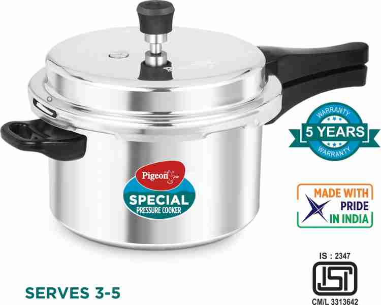 Pigeon special 5 L Induction Bottom Pressure Cooker Price in India