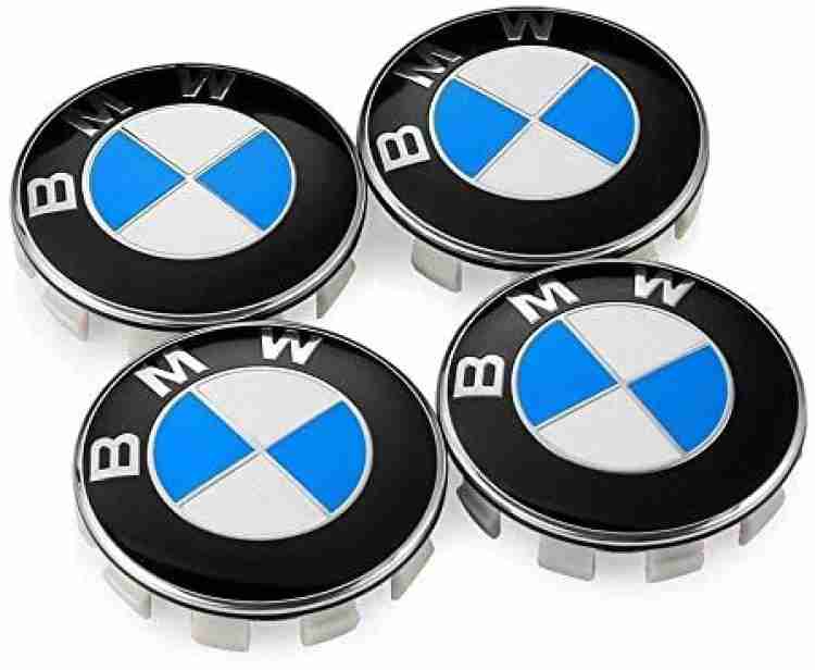 Bmw wheel deals center caps black