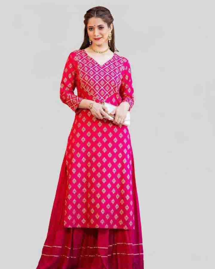Flipkart kurti with skirt 2025