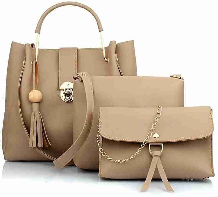 Buy SK Fashion Women Gold Handbag L CREAM Online Best Price in India Flipkart