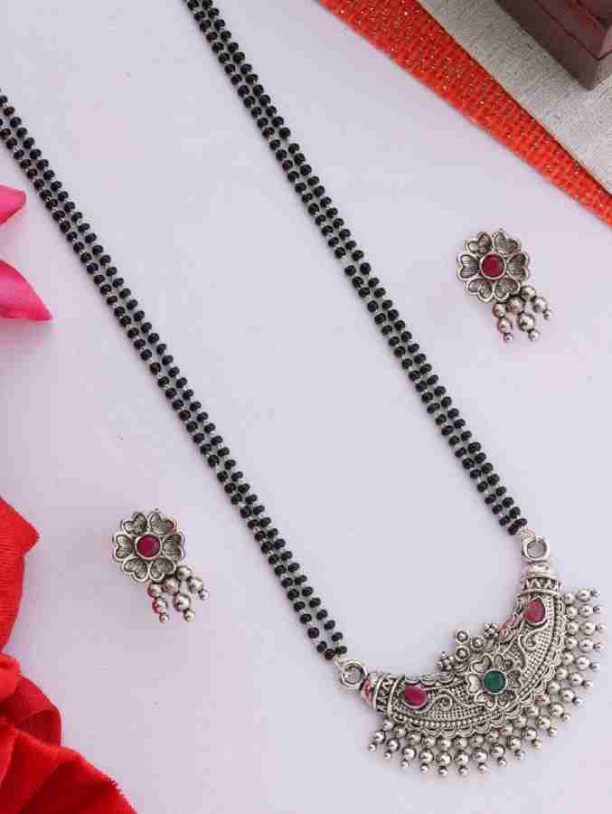 Oxidised mangalsutra outlet online