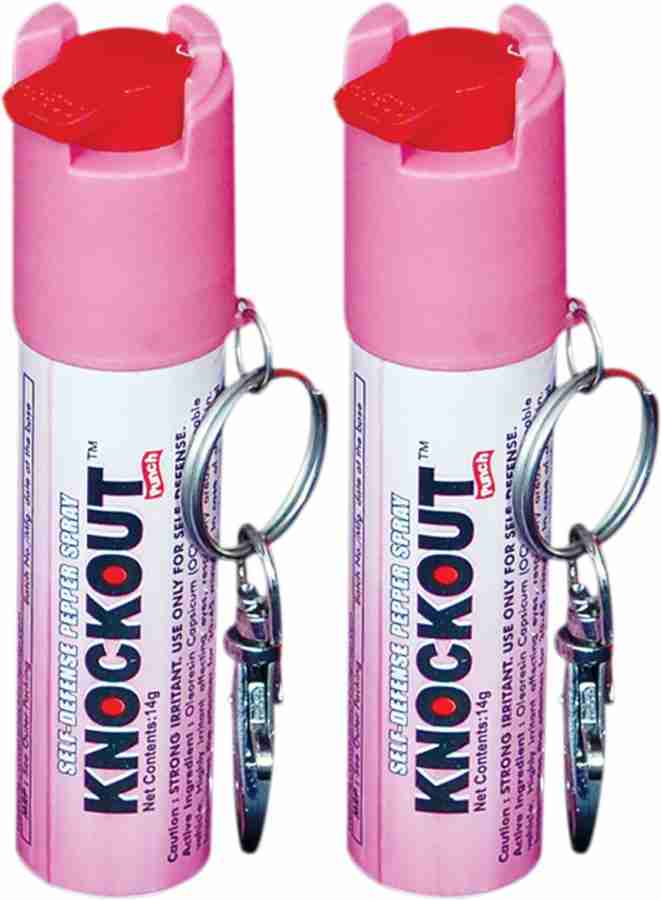 Knockout Super-Strong Self Defence Pepper Spray for Women Safety :  : Beauty