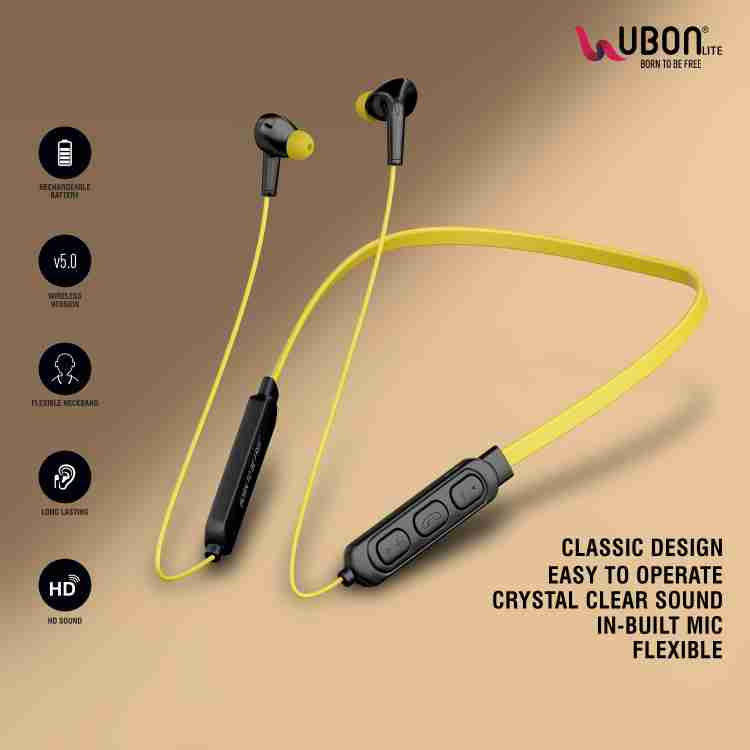 Ubon CL 116 Neckband Bluetooth Headset Price in India Buy Ubon