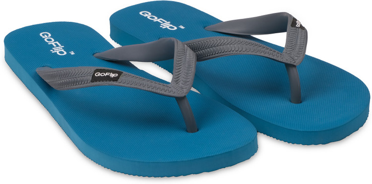 GoFlip Men Men's Anti Slip Natural Rubber Home Slippers Turquoise-UK8 Flip  Flops - Buy GoFlip Men Men's Anti Slip Natural Rubber Home Slippers  Turquoise-UK8 Flip Flops Online at Best Price - Shop