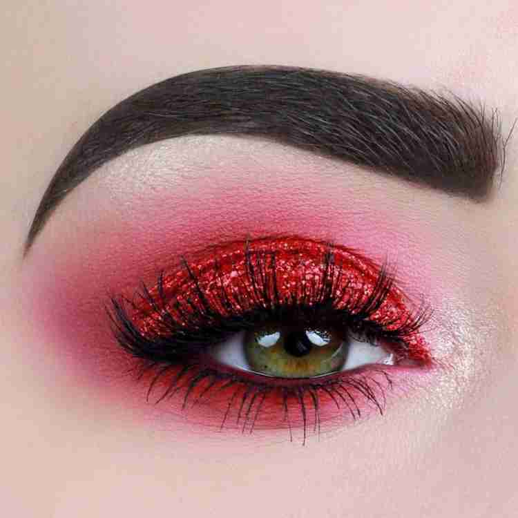 tanvi27 Red Color Glitter Shimmer Eye shadow Powder Price in