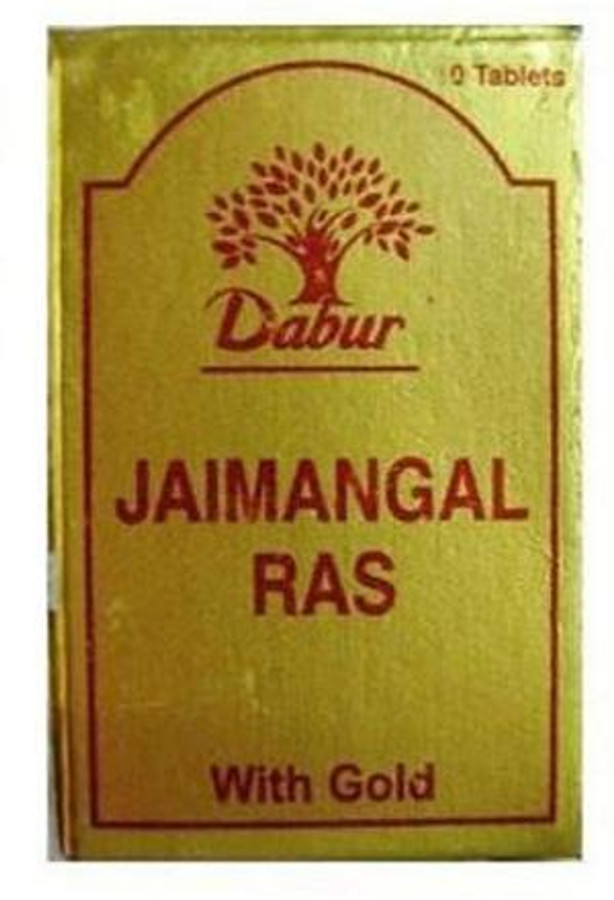 Dabur Jaimangal Ras With Gold Strip of 10 Tablet