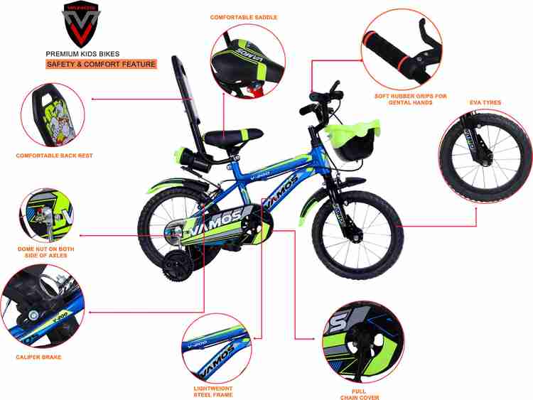 VAMOS V 200 Kids Cycle Ideal for 3 to 5 Years and Height 2 6