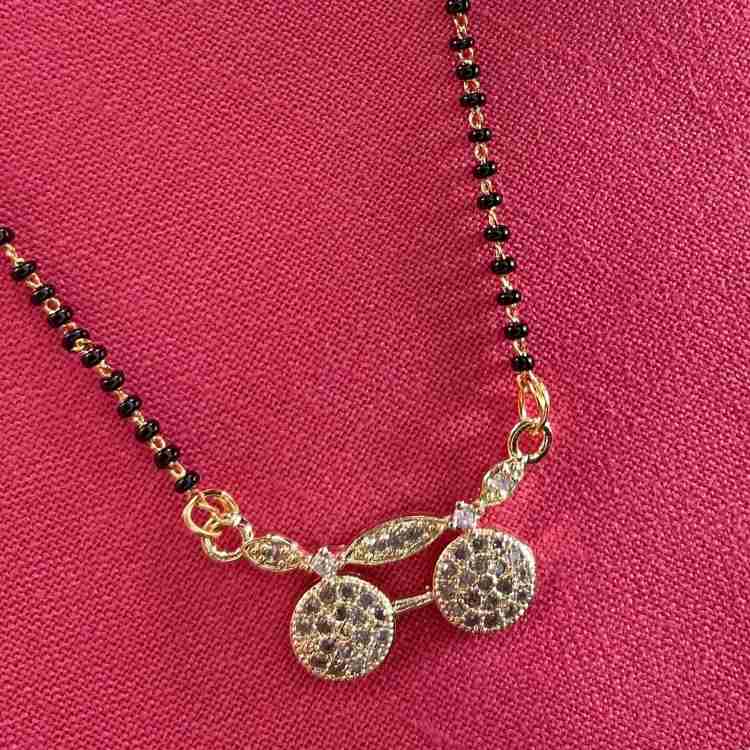 Black thali chain sales