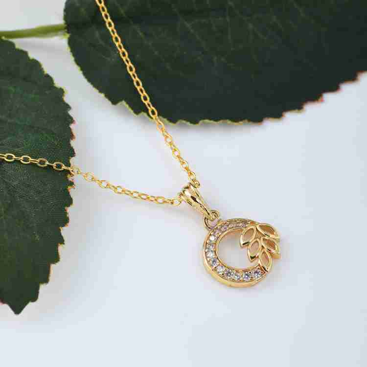 Simple gold online locket