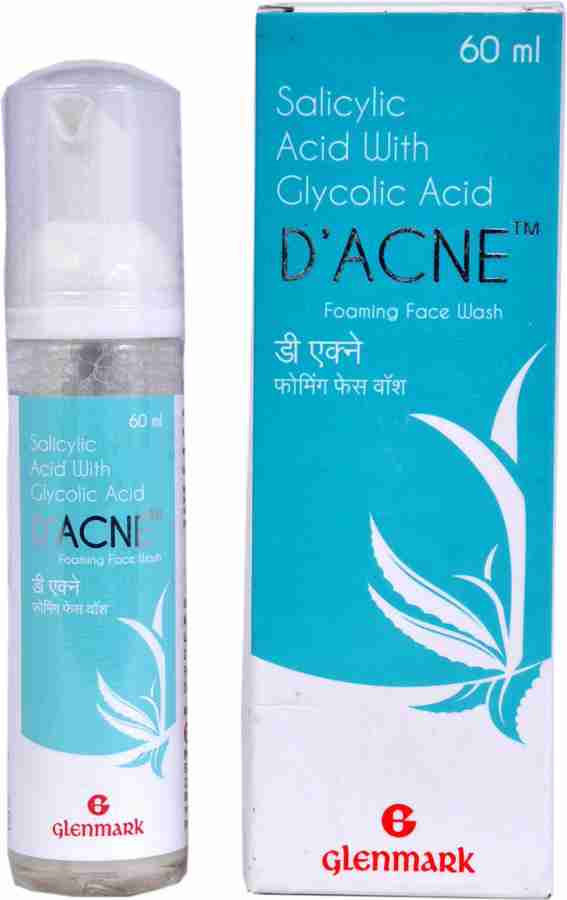 D acne foaming face clearance wash