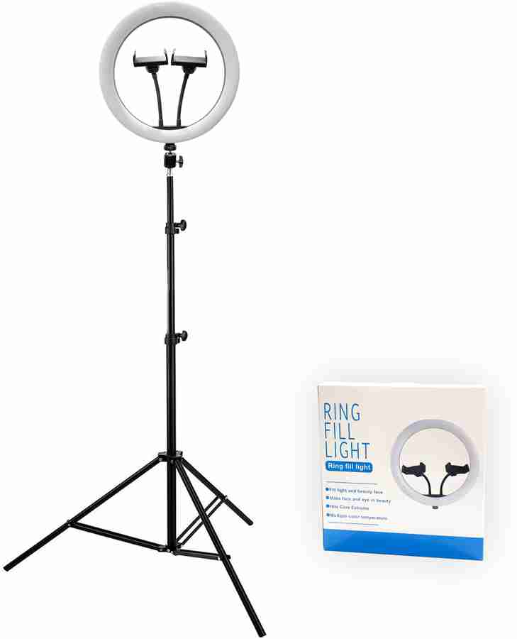 Hiffin Right Plus 12 Inch LED Ring Light with 7FT Stand Makeup Vlogging Ring Flash Hiffin Flipkart