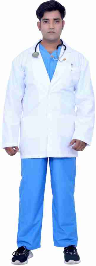 White apron for doctors discount