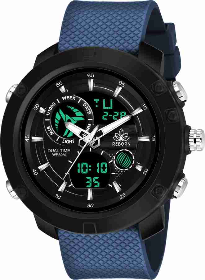 Mikachi analogue cheap digital watch