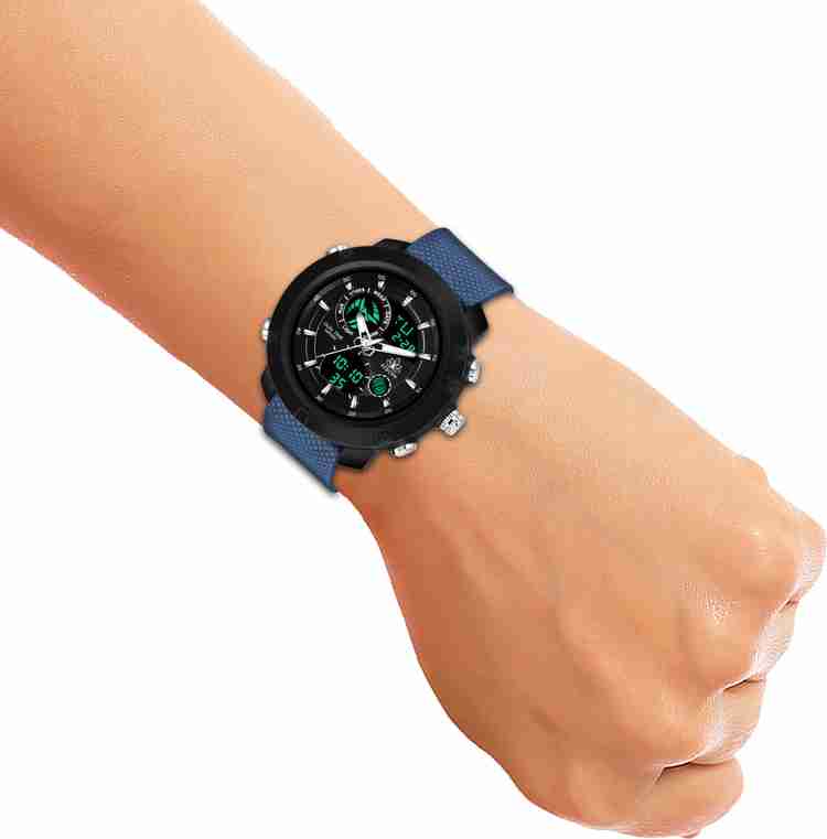 Mikachi analogue best sale digital watch