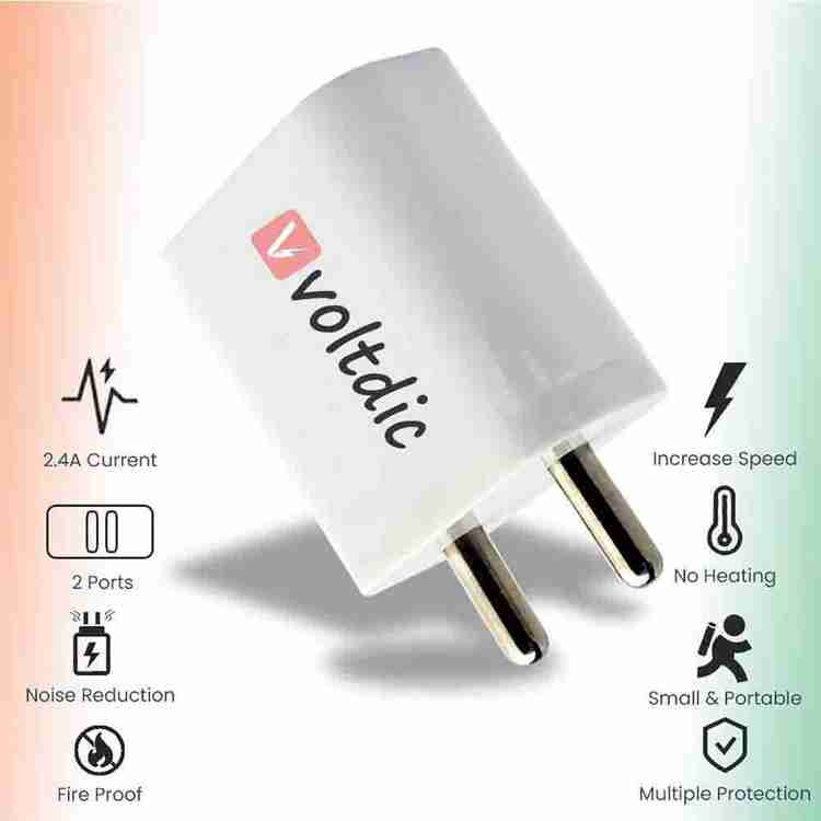 VOLTDIC Wall Charger Accessory Combo for Intex Aqua Super Aqua