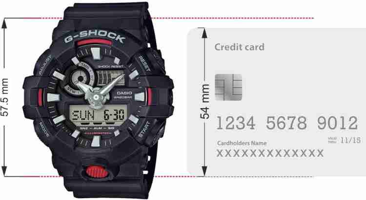 CASIO GA 700 1ADR G Shock GA 700 1ADR Analog Digital Watch