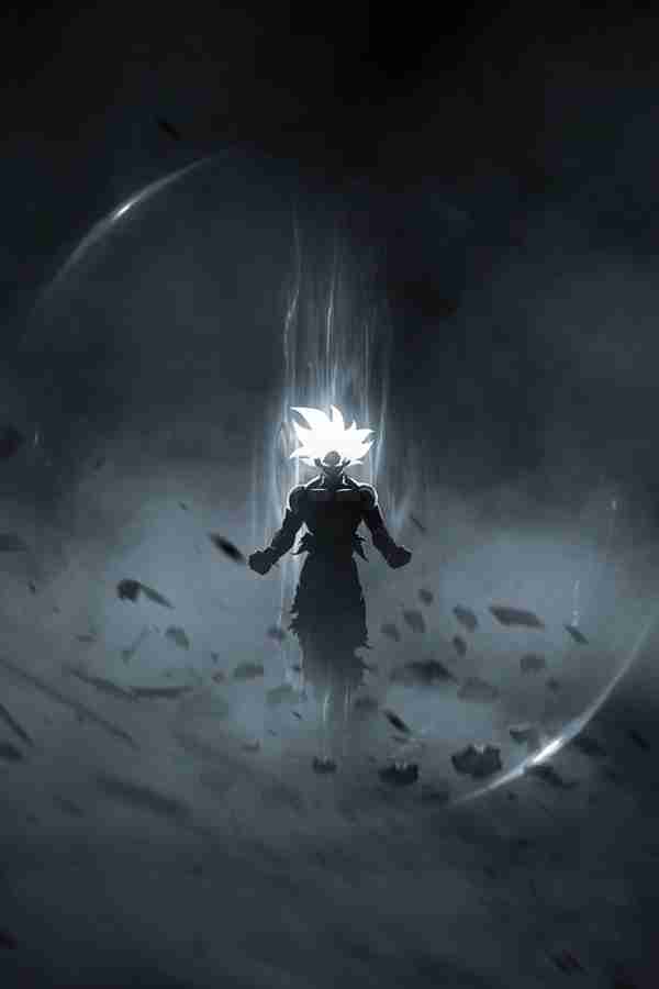 REDCLOUD Goku ultra instinct wall poster for room for Dragon ball ...