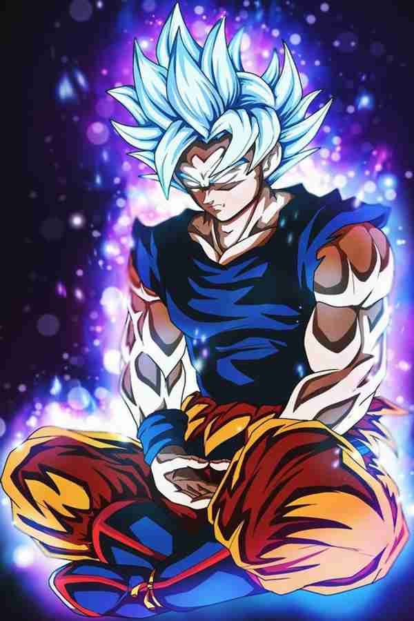 REDCLOUD Goku ultra instinct wall poster for room for Dragon ball Z fan ...