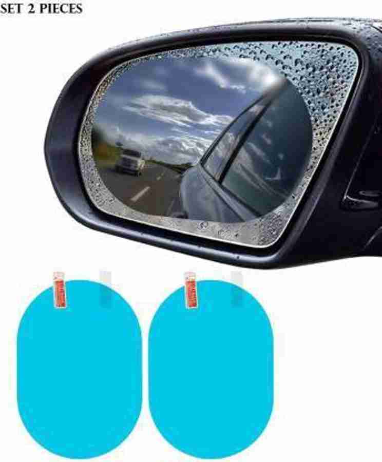 SRPHERE Plastic Glass Rearview Side Mirror HD Anti Water Anti