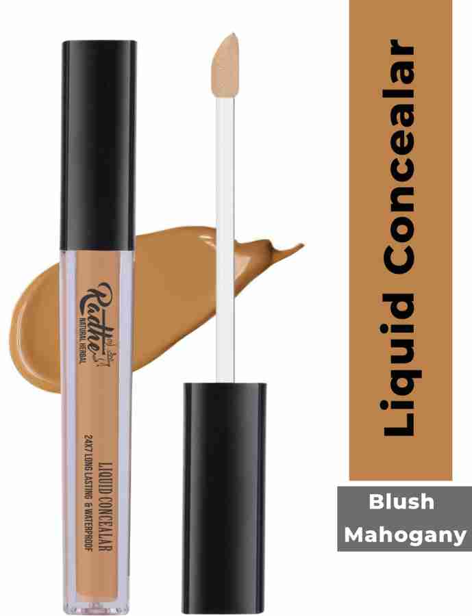 Water-resistant, smudge-proof, high-coverage concealer