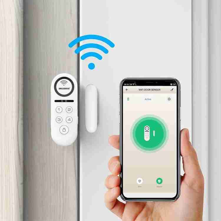 Smiledrive Smart Door Window Open Sensor Alarm Wifi Security