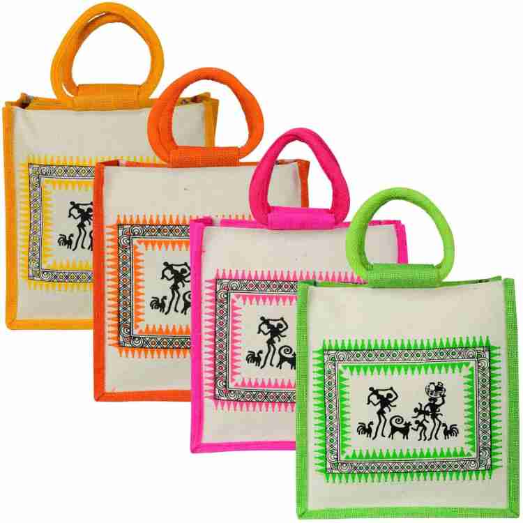 Sainik s Canvas Jute Bags Eco Friendly Code SD 13 of 4 Units