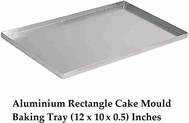 TRENDING PRODUCTS VILLA Aluminium Rectangle Baking Tray Cake
