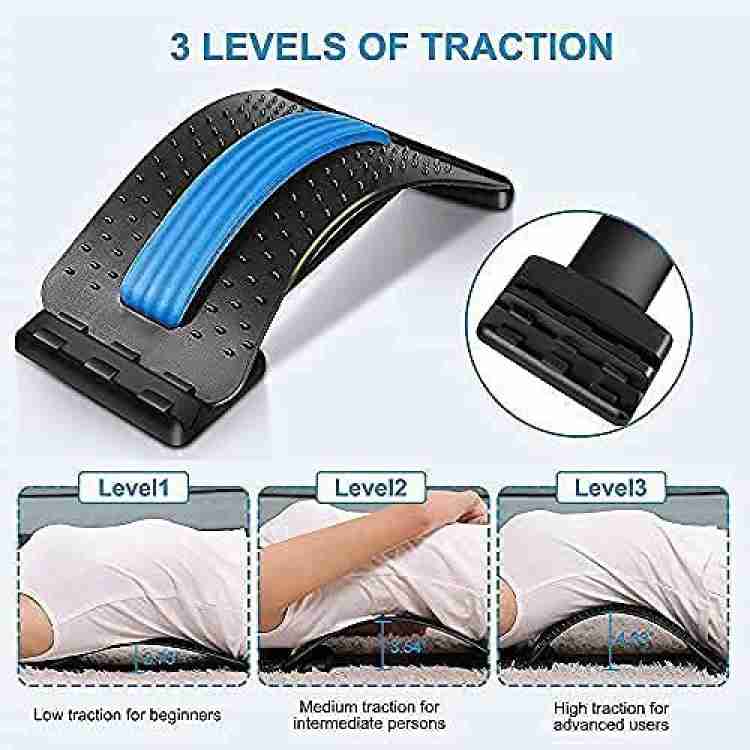 E mart Back Pain Relief Product Back Stretcher, Spinal Curve Back