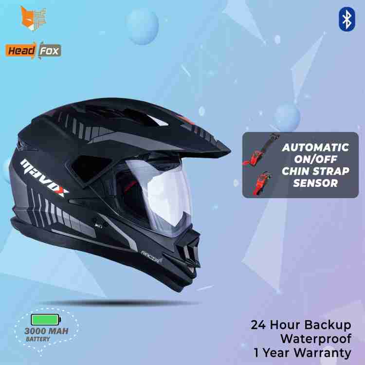 Mavox helmet hot sale bluetooth