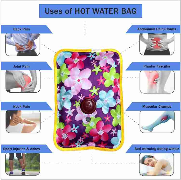 Fluent FL_43 Electric Hot Water Bag with Auto power Cut-off for