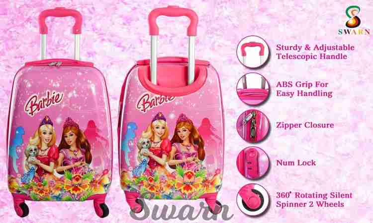 Barbie suitcase discount on wheels