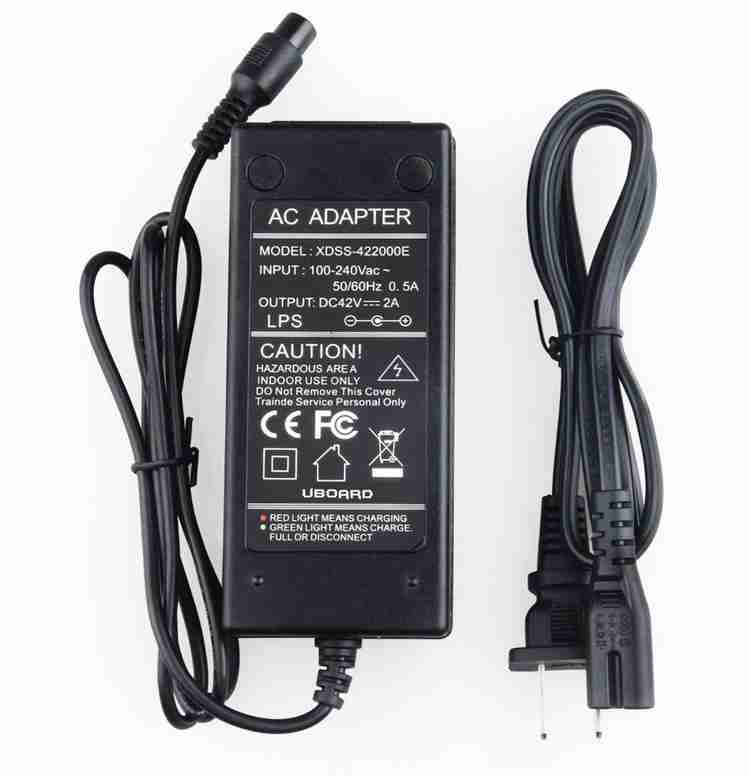 Uboard Compatible AC Adapter for Hoverboard 42V 2A 84W Adapter 42 W Adapter Uboard Flipkart
