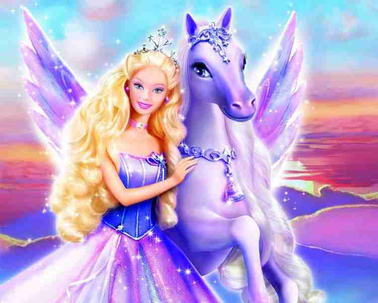 Barbie Girl Multicolour Photo Paper Print Poster Photographic