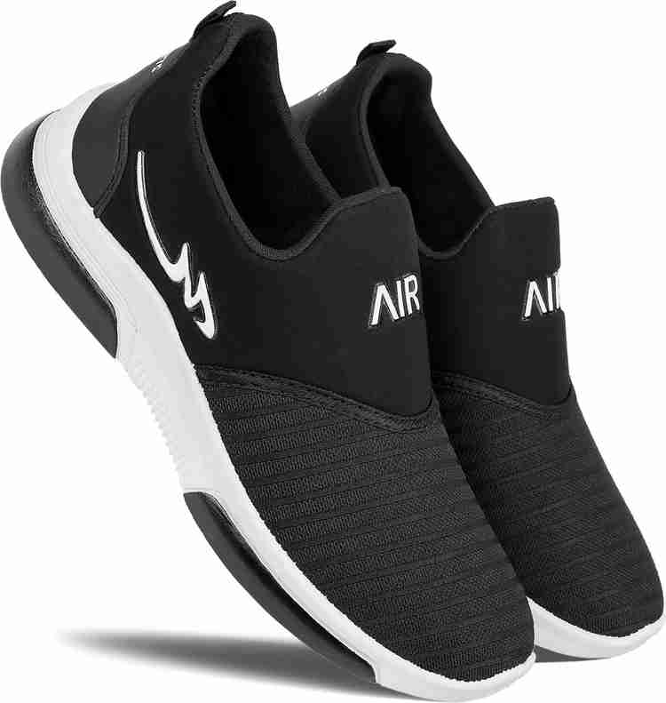 Black sports shoes flipkart sales