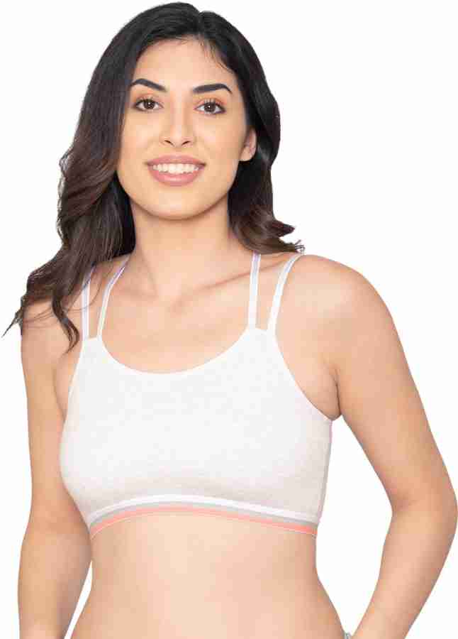 Buy Kalyani Non Padded Cotton Beginners Bra - White Online at Low