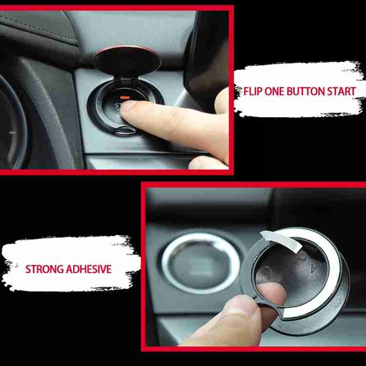Captain america car on sale start button cover