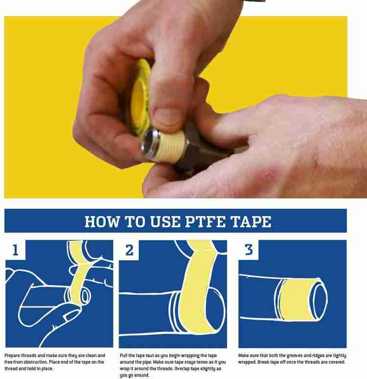 Pipe store thread tape
