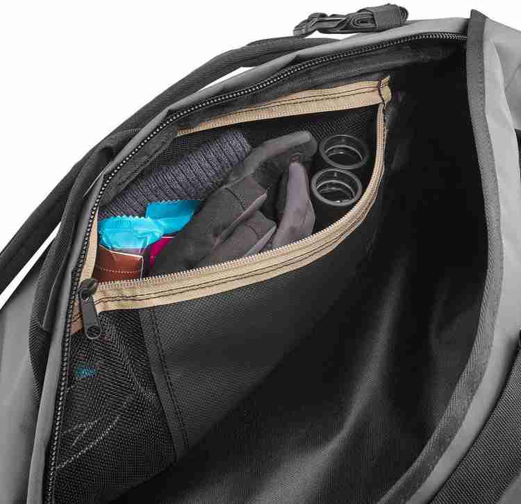 Forclaz By Decathlon Expandable Trekking bag Duffel 100 Extend 50L Black Duffel Without Wheels Black Price in India Flipkart