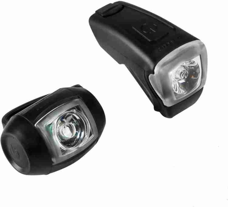 BTWIN by Decathlon VIOO CITY 300 USB BIKE LED LIGHT SET