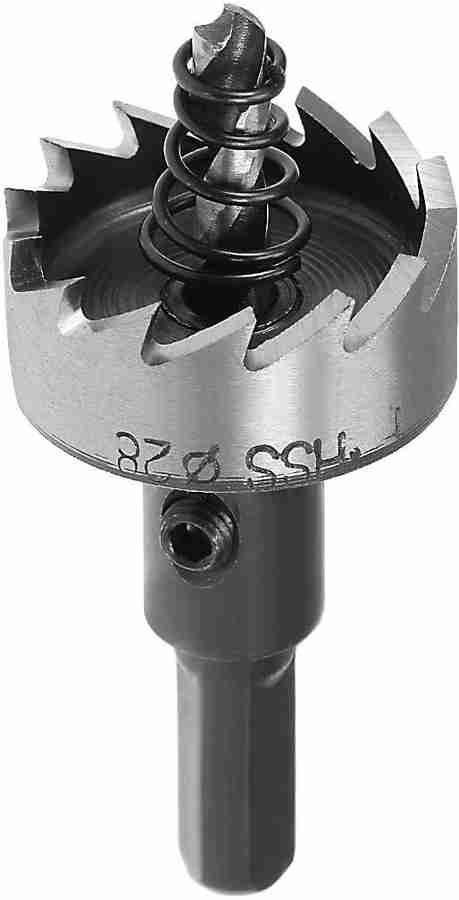 uptodatetools 28mm HSS Drill Bit Hole Saw Cutter for Metal Alloy