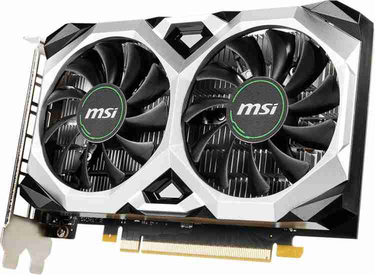 MSI NVIDIA GeForce GTX 1650 D6 VENTUS XS OC 4 GB GDDR6X Graphics Card MSI Flipkart