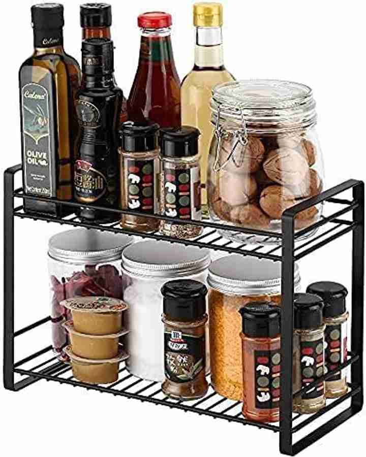 TechSrmaji Containers Kitchen Rack Iron Kitchen 2 tier Rack Kitchen Storage Organizer Kitchen Stand Masala Stand Price in India Buy TechSrmaji Containers Kitchen Rack Iron Kitchen 2 tier Rack Kitchen ...