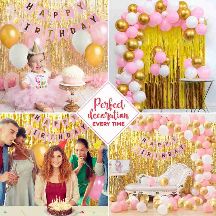 Pink and gold first birthday outfit clearance