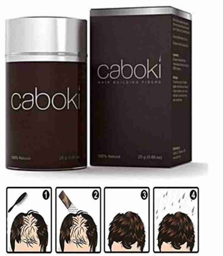 Caboki Hair Re Building Fibers Dark Brown 27.5 gm Hair Fiber Price in India Buy Caboki Hair Re Building Fibers Dark Brown 27.5 gm Hair Fiber Online In India Reviews Ratings