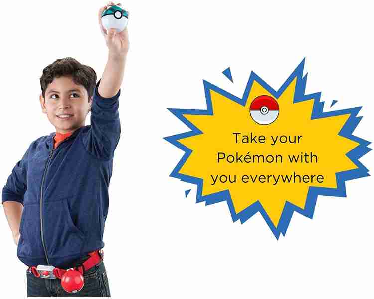 Toyzzilla Pokemon Pikachu & Net Ball Clip 'n' Carry Poke Ball Belt For Kids  Multicolor - Pokemon Pikachu & Net Ball Clip 'n' Carry Poke Ball Belt For Kids  Multicolor . Buy