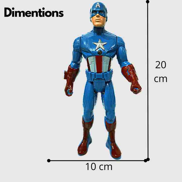 Kart In Box Captain America Toys Action Figures Captain Marvel